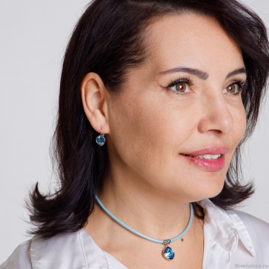 Серьги Fiore Luna, Royal Blue Delite, A1911.23 BL/S Серьги Fiore Luna, Royal Blue Delite, A1911.23 BL/S